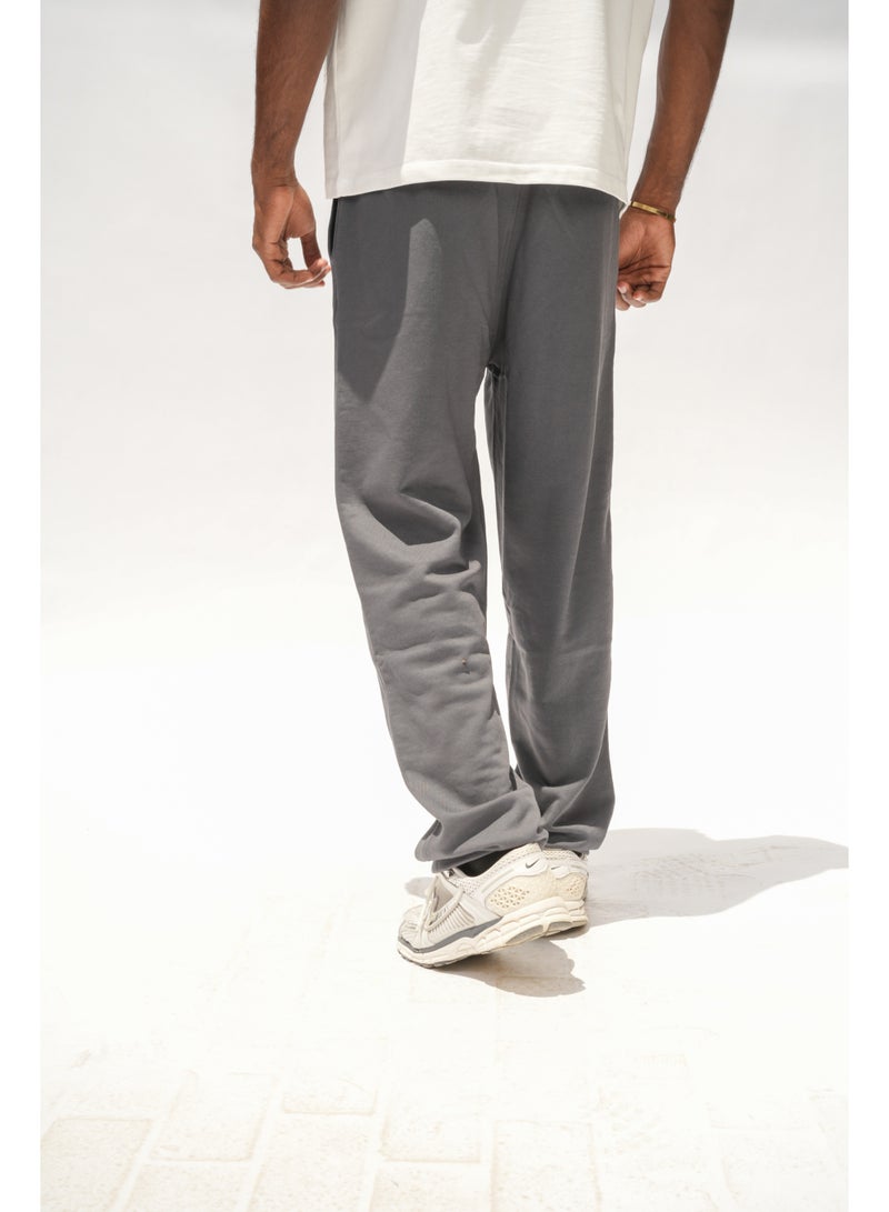AMICI Lined comfy sweatpants Charcoal - Image 4